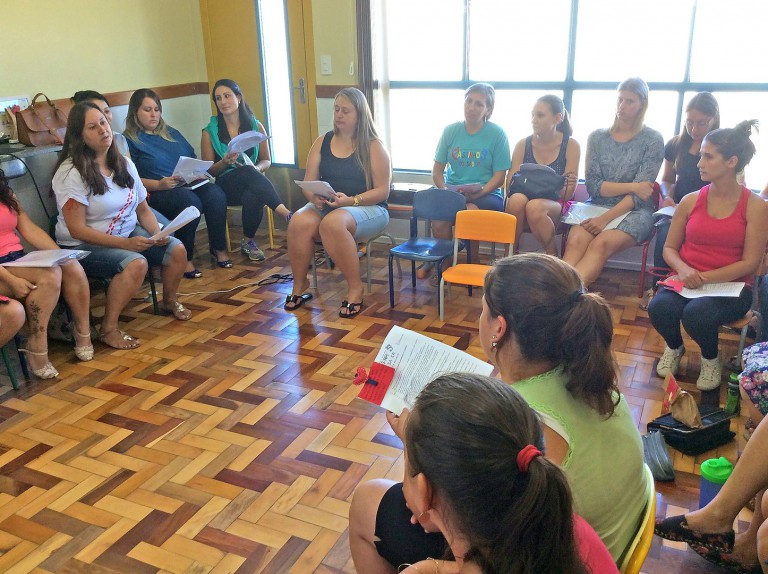 Escolas Municipais de Educação Infantil  de Sapiranga recepcionam professores