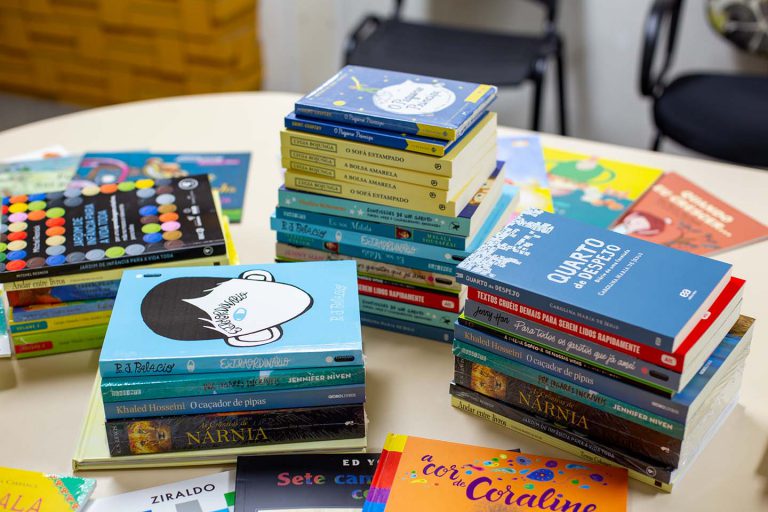 Escolas da rede municipal recebem mais de 1,8 mil livros de literatura infantil e infanto-juvenil